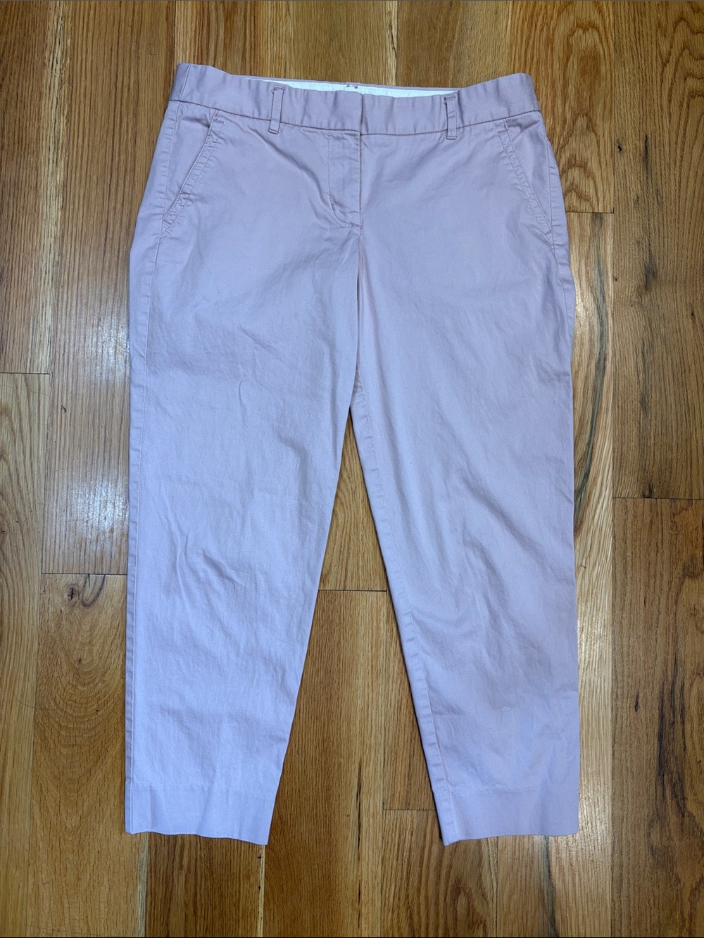 J. Crew City Fit Cropped Chinos, Size 6